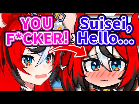 Bae Immediately Changed Her Attitude When Suisei Suddenly Appeared 【HololiveEN】