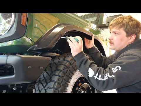 2021-2026 Bronco KBD Fender Flares Detailed Installation