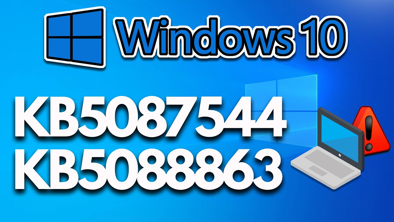 KB5087544/KB5088863 Update Not Installing In Windows 10 PC FIX