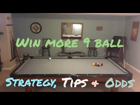 How to Win More Games of 9 Ball: Break, Strategy, Tips and Important Shots