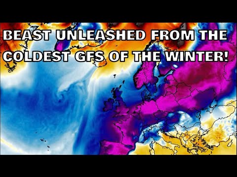 Beast Unleashed from the Coldest GFS of the Winter! 13th January 2026