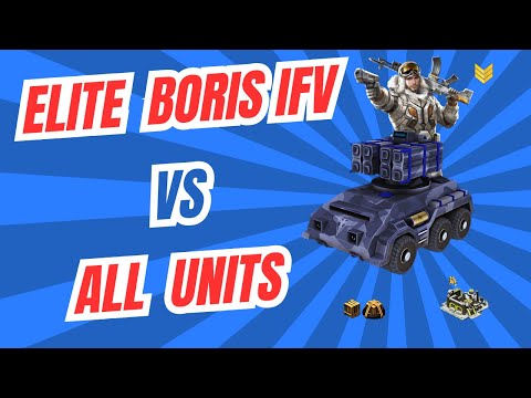 Elite Boris IFV  Vs  All Units  |  Red Alert 2