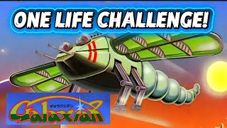 Galaxian One Life Challenge by @SlotItInThere #videogames #retrogaming #gamingvideos 