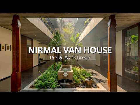 Casual Tropical House Design with Mixed Materials with Natural Rustic Finishing