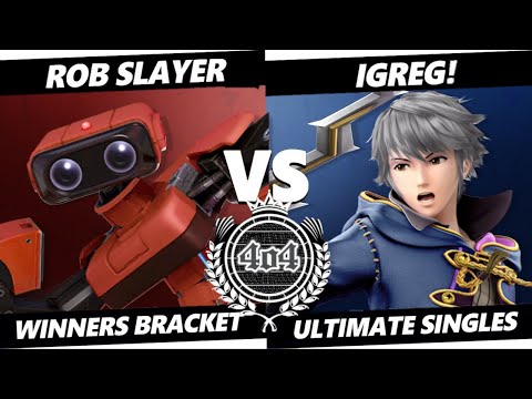 4o4 Smash Night 97 - Rob Slayer (R.O.B.) vs AP| iGreg! (Robin) - Winners Round 4