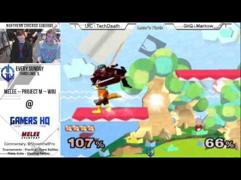 GHQ Weekly [1/3/16] - LF: GHQ | Markow (Fox) vs. UIC | TechDeath (Marth)