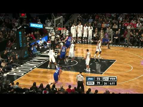Jrue Holiday highlights vs Brooklyn Nets -  24 pts, 9 ast, December 23rd, 2012