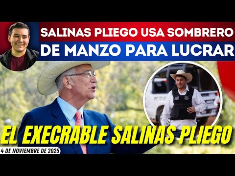 #SinMáscaras | SALINAS PLIEGO USA AS3SIN4T0 DE MANZO COMO EXCUSA DE NO PAGAR IMPUESTOS