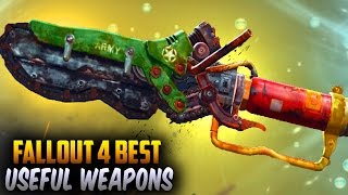 Fallout 4 Rare Weapons - TOP 10 Unique, Secret & Best Melee Weapons!