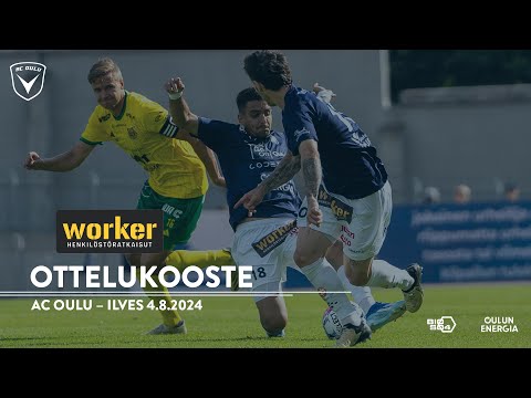 Worker ottelukooste: AC Oulu – Ilves 4.8.2024 (Veikkausliiga)