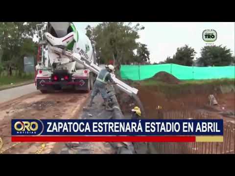Nuevo estadio en Zapatoca será inaugurado en abril | Oro Noticias
