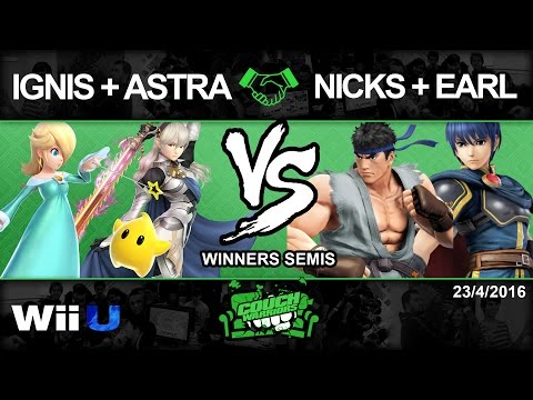 April Ranbat Doubles | Earl + Nicks (Ryu, Marth) vs. Ignis + Astra (R&L, Corrin) - Winners Semis