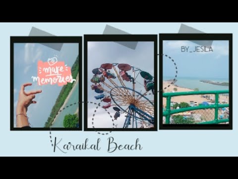 Karaikal Beach Vlog ⛱️||Priceless Funny Moment✨||Tamil||By_Jesila