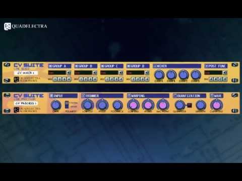Quadelectra Audioworx CV Suite Line Mixer - Rack Extension for Propellerhead Reason