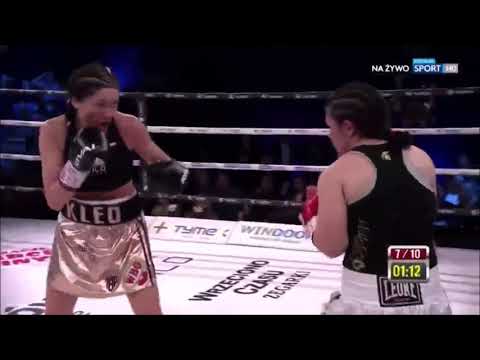 Ewa Brodnicka vs Djemilla Gontaruk Best Moments in Fight