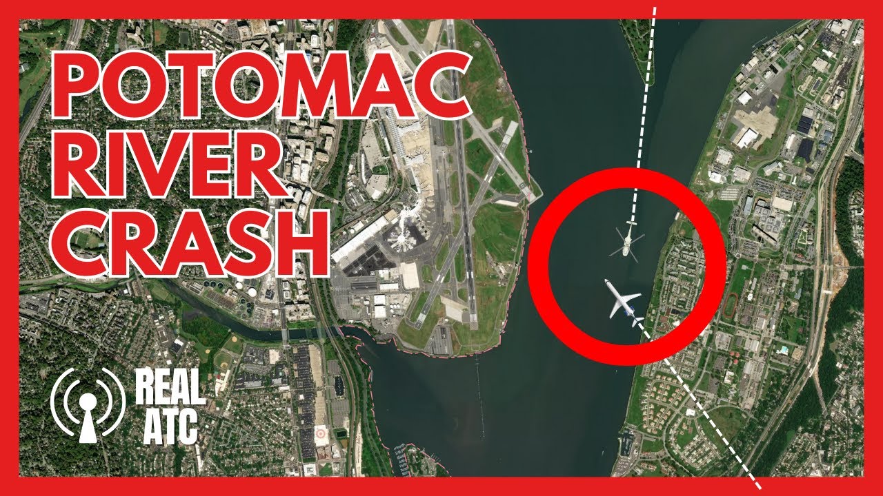Tragic Mid-Air Collision | American Eagle Flight 5342 & Black Hawk Helicopter Disaster