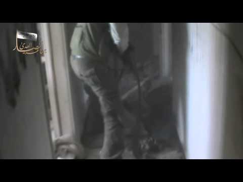 رصد للاشتباكات الدائرة بين مقاتلي جماعة أنصار الهدى و قوات النظام في حي المنشية في درعا البلد