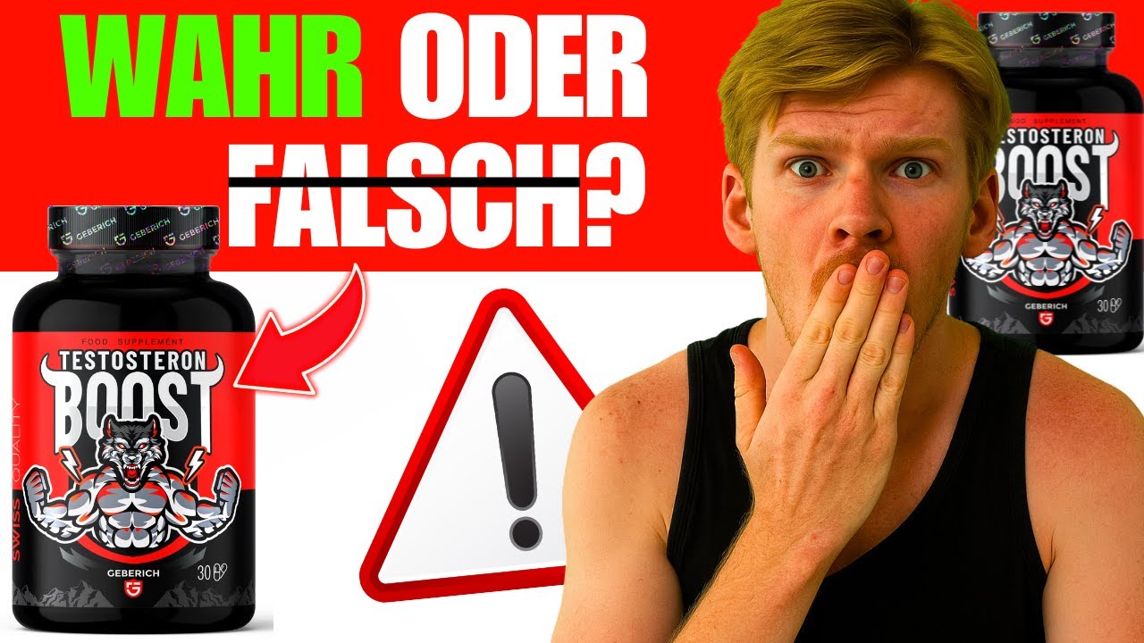 🔥💪 TESTOSTERON BOOST BEWERTUNG (⚠️ACHTUNG!⚠️) SINNVOLL ODER FAKE? TEST & ERFAHRUNGEN