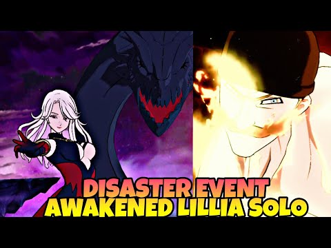 Awakened Lillia SOLO Disaster Event #grandcross #shorts