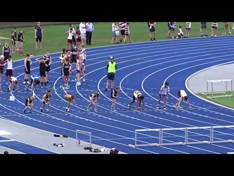 90m Hurdles 12yrs Boys, 2018 AIC Track & Field Championships, QSAC 22/10/2018