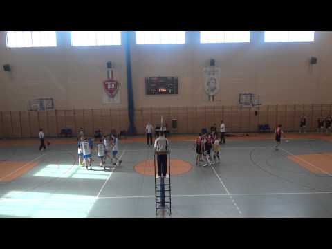 Mecz o 1 miejsce ćw-fin. siatkarskich MP kadetów 2014/15: Trefl - Joker Piła