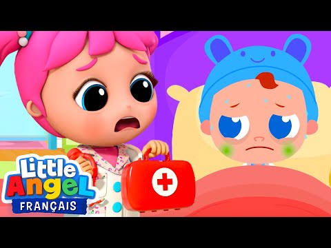 Docteur soigne tous les bobos 🌡 Comptines pour Bébé | Little Angel Français