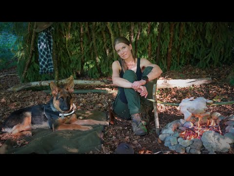 Allein in den Wäldern - Aikas erste Bushcrafttour - Naturnah schlafen im Wald + Verlosung
