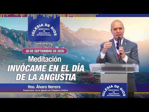 Meditación: Invócame en el día de la angustia, 28 de septiembre de 2020, Hno. Álvaro Herrera, IDMJI