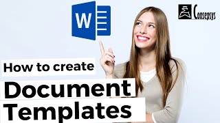 How to create a document template in Microsoft Word (Tutorial)