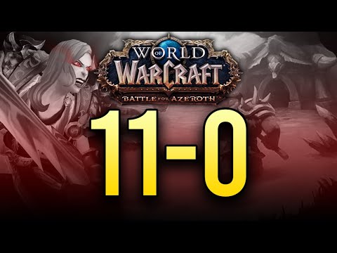 11-0 | BFA Fury Warrior BG | Warsong Glitchin'