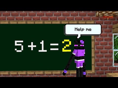 Haha Animations - Minecraft Monster School - MONSTER SCHOOL : WHO IS THE SMARTEST IN THE SCHOOL?