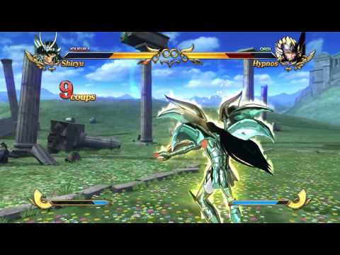 Shiryu God Cloth vs Hypnos - Saint Seiya: Soldiers' Soul