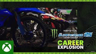 Monster Energy Supercross 25 - Career Explosion Trailer Trailer
