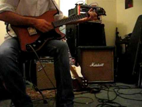 1963 Guild JETSTAR tone demonstration. Very Rare, early 60's first year of production.