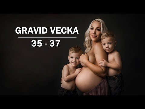 GRAVID VECKA  35-37, VI HAR ETT NAMN TILL BEBIS |Gravid vecka för vecka|