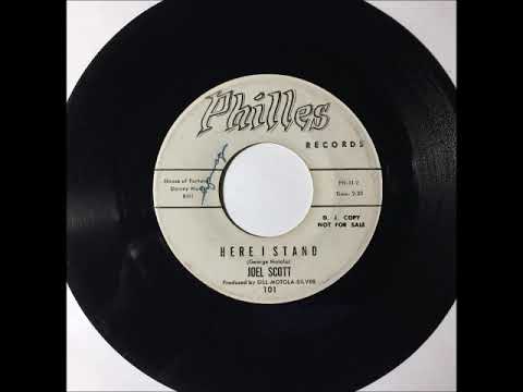 Joel Scott & Group AKA Pentagons - Here I Stand ~ RARE teen doo wop