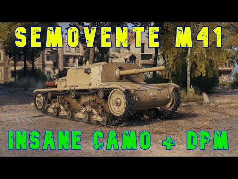 Semovente M41 Insane Camo + DPM ll Wot Console - World of Tanks Console Modern Armour