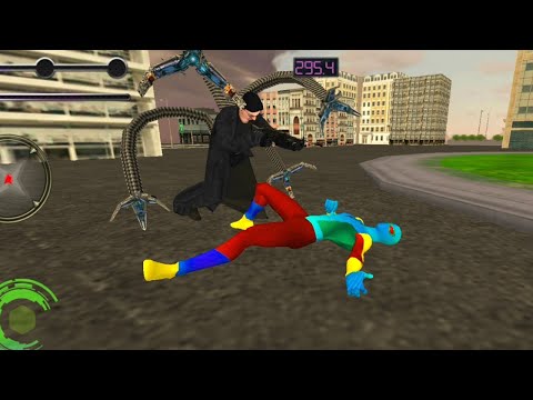 Web Spider Hero Crime City Rescue | Flying Spider Vs Super Villains - Android GamePlay HD