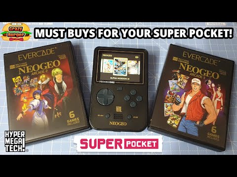 Evercade NEO GEO Arcade 2 & 3 Collections - MUST BUYS For Your Super Pocket!