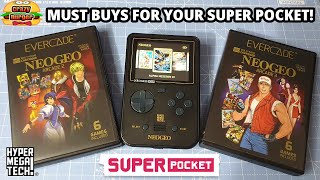 Evercade NEO GEO Arcade 2 & 3 Collections - MUST BUYS For Your Super Pocket!