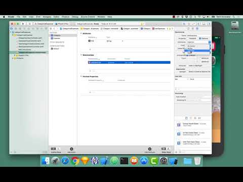 02 Core Data Relationships - Define Entities and Relationships - Expenses with Categories App