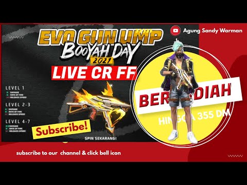 Live TC Mabar FF Ranked dan CR Berhadiah Diamond, Host Agung Sandy Warman - bag 44