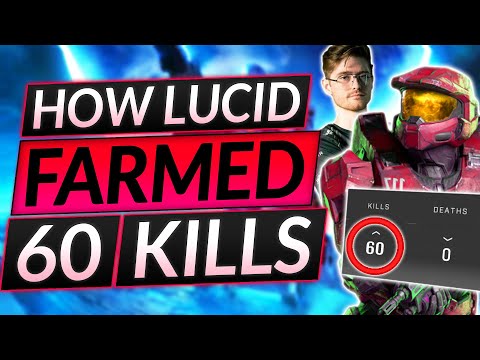 60 KILLS in ONYX RANKED - Lucid's INSANE SOLO CARRY AIM Strategy - Halo Infinite Guide