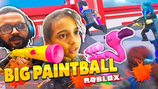 ROBLOX BIG PAINTBALL - MUITO DIVERTIDO - Batemos a Meta de 1200 inscritos