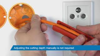 Cat Cable Stripper No  2 Demo Video