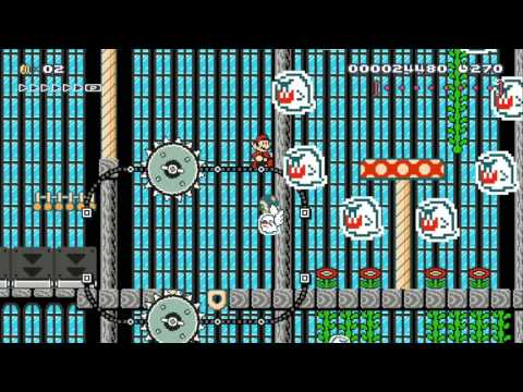 AmiralGabe and the Haunted Manor by Random Guy - SUPER MARIO MAKER - NO COMMENTARY 1AW