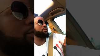 Cassper Nyovest Sings his song Destiny in his new Mercedes Maybach