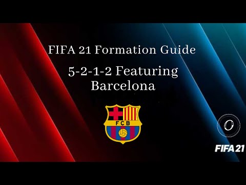 FIFA 21 - Formation Guide 5-2-1-2 With Tactics And Instructions Featuring Barcelona