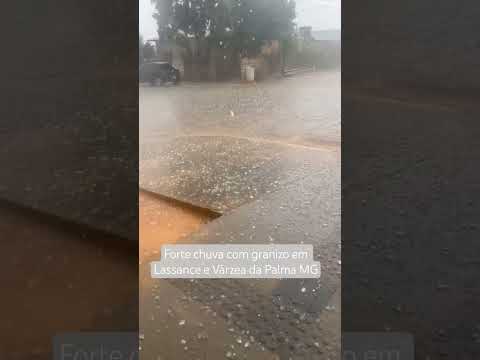 Forte chuva com granizo em Lassance e Várzea da Palma MG INSCREVA-SE