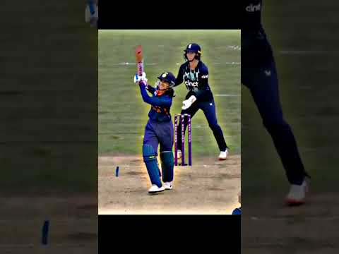 Smriti Mandhana Hitting Six 6⃣ | IND 🆚 ENG | #shorts #cricket #smritimandhana